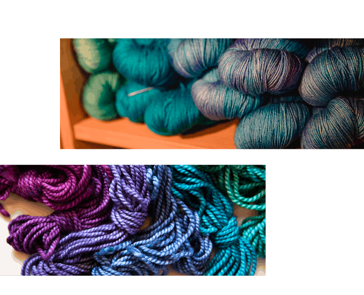 Dyeing Yarn