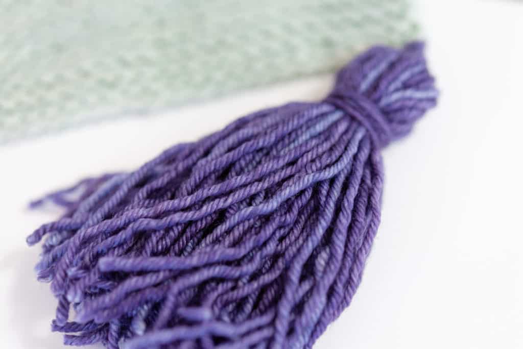Purple Tassel, School of SweetGeorgia Tiny Tutorial