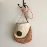 Punch Needle purse by Sahm Jalbert