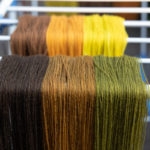 Saddening colours with iron