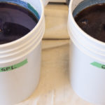 Light and Medium Indigo Vats