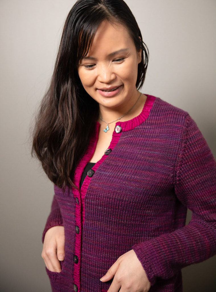 Little Cardi 3 ways, knitting pattern by Holli Yeoh