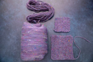 FLO_9265 - School of SweetGeorgia 62202 Colour & Fibre Play II Twiss Purple Batt