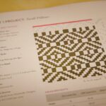 Weaving pattern Trimmed in Twill by Felicia Lo Wong
