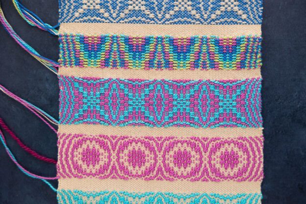 Overshot Sampler Pattern » Weaving Patterns » School of SweetGeorgia