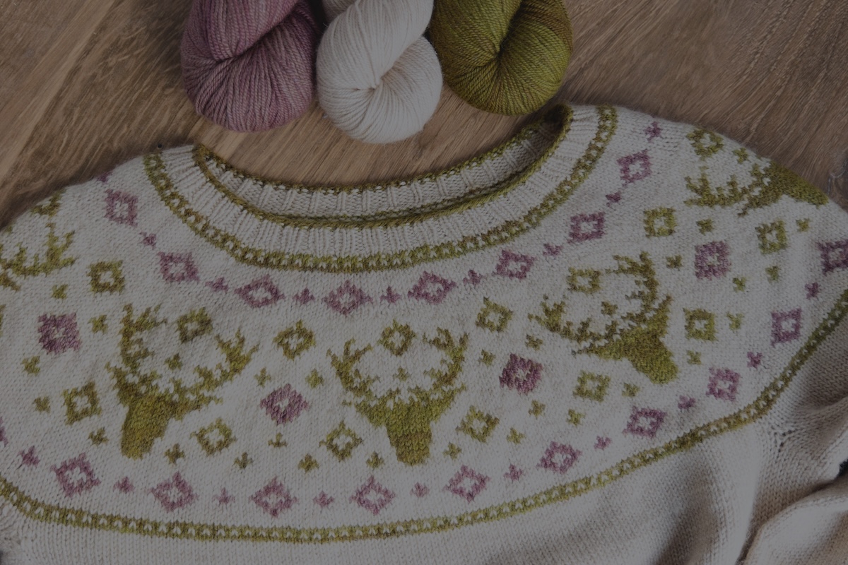 Stranded Colourwork Sweater » School of SweetGeorgia