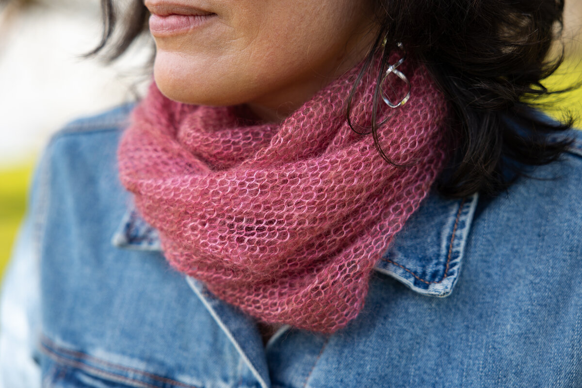 Riverbend Bias Cowl » School of SweetGeorgia