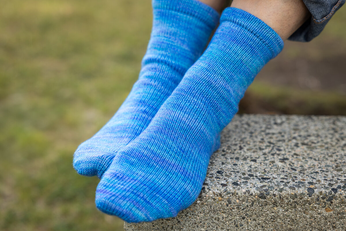 Csm Patterns CSM Starter Socks » Machine Knitting Patterns » School of SweetGeorgia